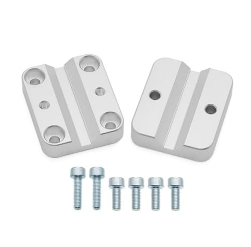 Generisch Motorradzubehör Für BMW R1250GS R1200GS R 1200 GS LC ADV Für Abenteuer F800GS 2012-2017 Motorrad Fahrer Für Navi Telefon Navigation Halter(Silber)