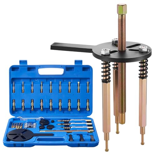 VEVOR 36-in-1 Bearing Puller Set, 36 PCS 3-Jaw Hook Puller for Internal External Bearings and Bearing Without Inner Shaft, Multifunctional Bearing Removal Tool with Heavy Duty Portable Storage Case