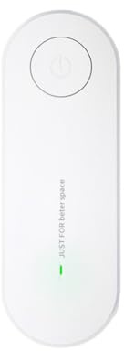 Clairu Ionischer Luftreiniger – Steckdosen-Air Purifier mit Chip Leiser Betrieb Ideal, für Küche, Bad, Wohnzimmer Geruchsbeseitiger für Haustiere (Weiß,11.3 * 3.8 * 3cm)