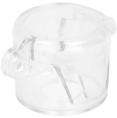 NUOBESTY Transparent Emergency Stop Button Cover Round Switch Lock Cover Protective Safety Guard for Accidental Touch Prevention for Home and Office Use