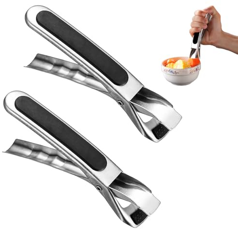 2 Stück Airfryer Zange, Zange Für Heißluftfritteuse, Silikonzange Für Heißluftfritteuse,Silikon-ZangeFür Ofen, Pfanne, Hot Pot, Anti-Verbrühungsschutz