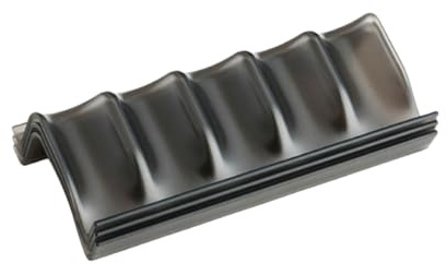 Étagère de Rangement Empilable pour Flacons D'huiles Essentielles 3 Pièces | Plastique Noir, 5 Emplacements par Unité, Usage Maison et Bureau, Rangement Pliable, Lot de Trois