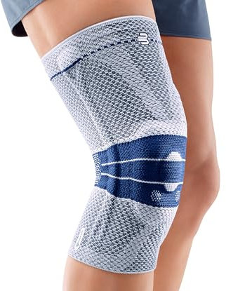 Bauerfeind Vendaje de rodilla, GenuTrain A 3,titán,izquierdo, talla 3