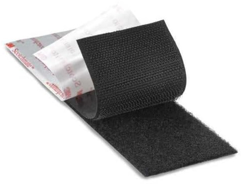 3M Hakenband SJ3526N, 15 mm x 45.7 m, 4.4 mm, Innenbereich, 1 Rolle | Schwarz