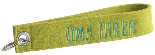 Filz-Schlüsselanhänger mit Stick - Oma Ihrer - Gr. ca. 17x3cm - 14065