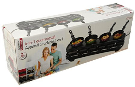 Cuisinier 52416 - Raclette/grill 4 en 1, 230 V