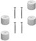 Rubber Door Stops 4pk