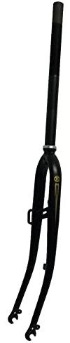 Herrmans Feste Gabel 28 Zoll 1 Zoll Matt Black-Tour