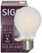 SIGOR Filament-LED-Lampe, AGL-Form, matt, E27/230V (9019601197)