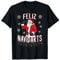 Lustiges Feliz Navidarts Dart Wortspiel Weihnachten Geschenk T-Shirt