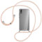 mtb more energy Handykette kompatibel mit Huawei P20 (5.8'') - Rose Peach - Smartphone Hülle zum Umhängen - Anti Shock Full TPU Case