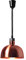 Royal Catering RC-SHSFL08 Lampe Chauffante Cuisine Restauration Chauffe-Plat Assiette (Matériau : Acier, Culot : E27 (Max. 250 W), Aspect : cuivre, Réglable en Hauteur)