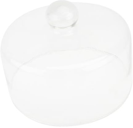 Cabilock Eleganter 1-teiliger Tortenständer Aus Glas Kuppelabdeckung Für Snack-konservierung Lebensmitteldeckel