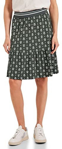 CECIL Damen B361300 Sommerrock, Sporty Khaki, XXL EU
