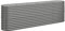 vidaXL Garden Raised Bed - Powder-Coated Steel Planter Box, Outdoor Rectangle Flower Bed, 224x40x68 cm, Grey, Weather-Resistant
