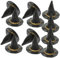 Vaguelly Stück Mini Halloween Hexenhut Halloween Microscape Mini- Halloween- Kunststoff Schwarz Für Halloween-Partys