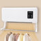 Mini Split Air Conditioner and Heating System, Portable Air Conditioners with Remote Control & Timer, Wall Mounted Air Conditioner Fan for Room, Bedroom, Apartment and Office (A)