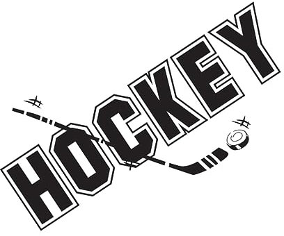 ibasenice Hockey-wandaufkleber – Kinderzimmer- – Abnehmbarer Hockey-aufkleber Aus Pvc – Einfach Anzubringender Wandaufkleber Für Schlafzimmer