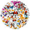 Chukua 100 Stück Wasserfeste Mikey Mouse Aufkleber, Kawaii Sticker Mädchen, Sticker Set Kinder, für Skateboards, Bottle, Tablets, Schultaschen, Türen