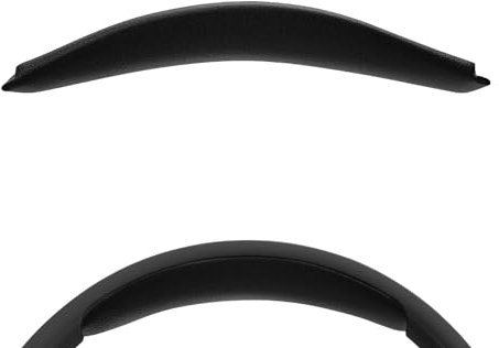 Geekria Protein Leather Headband Pad for JBL Tune 500/510/ 520/600/ 700/710/ 720/750 BT, 750 BTNC, 660/670/ 760/ 770NC Headphones, Replacement Repair Part (Black)