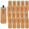 Sacs cadeaux en papier kraft : WEGREAT 20 pièces sacs cadeaux pour vin, vin champagne, sacs cadeaux recyclables pour Noël, sacs cadeaux de fête, bouteilles, anniversaire, mariage marron