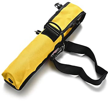 BINGNU Mini Bouteille de plongée 0.5L Mini Oxygen Bottle Storage Bag Underwater Breathing Diving Equipment Breathing pour la pêche, la plongée en apnée et Le Sauvetage d'urgence(Color:Giallo)