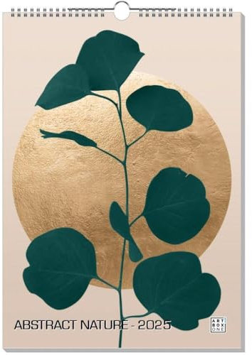 artboxONE Kalender 2026 Abstract Nature Wandkalender A3 2026 Floral