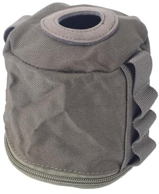 MiOYOOW Tactical Toilet Paper Holder, Waterproof Toilet Roll Paper Bag Toilet Paper Storage Pouch with Side Webbing for Camping Hiking Picnics