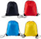 WOLMIK 4 Stück Kordelzug Turnbeutel Sportbeutel Gym Bag Beuteltasche Aufbewahrungsbeutel Einkaufsbeutel Unisex Daypack Rucksack Gymsack für Damen Herren Fitnessstudio
