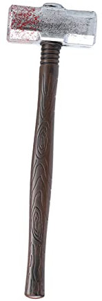 UPKOCH 1pc Halloween Hammer Toy Prank Hammer Prop for Halloween Party Decorations