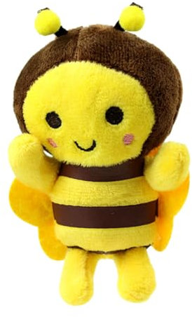 Gatuida Kleiner Bienenanhänger Aus Weichem Plüsch Babyfreundliche Farben Tragbar Und Vielseitig Für Rucksack Partygeschenke Und Babyspielzeug Fördert Sensorische Entwicklung Und Komfort