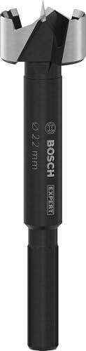 Bosch 1x EXPERT Wood Forstnerbohrer (für Weichholz, Hartholz, Ø 22,00 mm, Professional Zubehör Bohrmaschine, Schrauber)