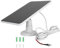 Solar Panel 10W Rings, Camera with 9.8ft Charging Cable, for Nest, Doorbell 2K, Rings Video, Doorbell 3, Video Doorbell 3+, Doorbell 4 Plus (CSP4W-O-W)