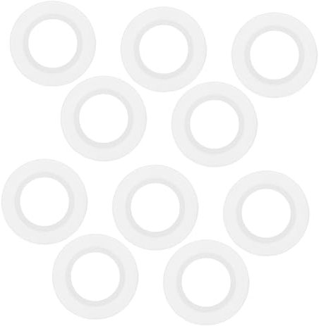 Alipis 10pièces Joint Torique Silicone Pour Bonde De Lavabo à Poussoir Évier De Cuisine Salle De Bain Anneau Étanchéité De Vidange