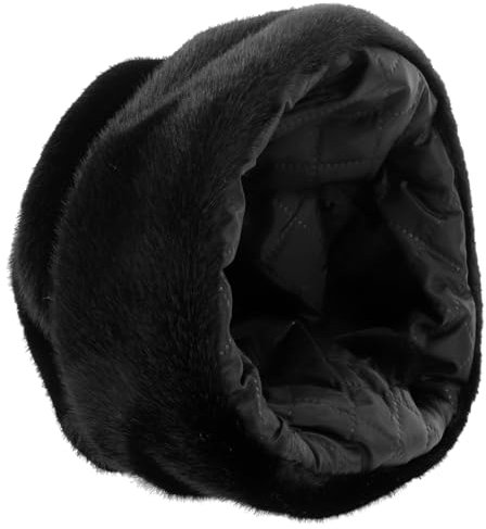 ROMISBABA Pelzmütze Für Herren Russische Mütze Warme Mütze Wickelmütze Vintage Aus Kunstpelz Für Outdoor-aktivitäten Und Reisen