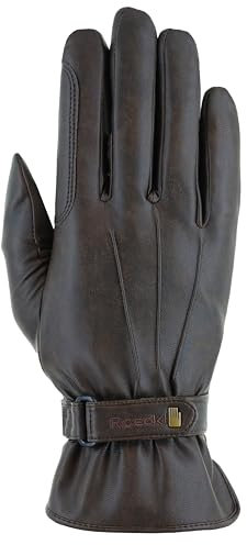 Roeckl Sports Reithandschuh Weymouth, Turnier Winter Handschuh, Mokka Antik 6