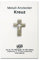 Uljö Anstecker 'Kreuz' (silberfarben) - Modern - Metall - Doppelsicherheitsverschluss - Unisex - 1 Count