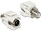 DELOCK Keystone IEC Stecker > F Buchse FM