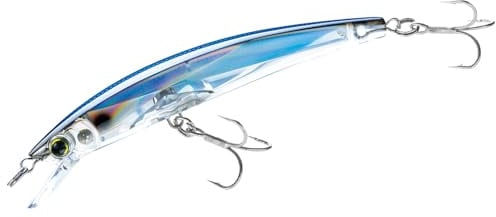 'Yo-Zuri Crystal 3D (F) 90Mm 3-1/2'' Minnow, Real Mullet'