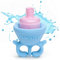 tweexy Wearable Nail Polish Holder Ring, Fingernail Polishing Tool, Manicure and Pedicure Accessories (Island Blue)