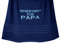 Lashuma Duschtuch Bestickt mit Reserviert für Papa 70x140, London Badehandtuch Blau – Marine