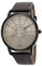 Daniel Klein Herren-Armbanduhr Dk.1.12444 7, Premium-Legierung, echtes Lederband, Schwarz, Schwarz, Armband