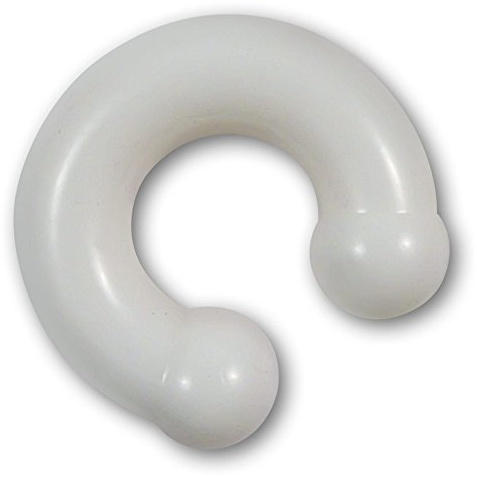 Fly Style Circular Barbell Piercing (1 Stück) aus Silikon