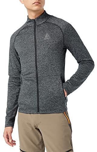 Odlo Uomo Maglia a maniche lunghe con zip SESVENNA