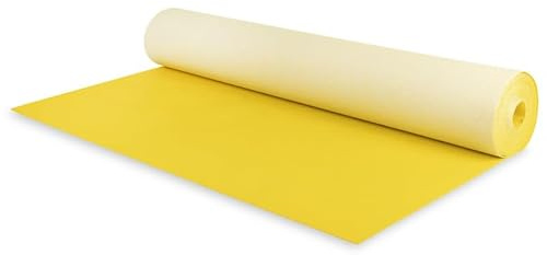 EAM Wholesale - Yellow Wedding Aisle Runner Carpet - Event Carpet Aisle Decoration for Weddings & Events, VIP Party Entrance - 15x1 Metre