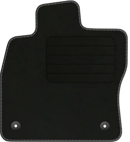 Veloursfussmatte für Skoda Octavia III Bj. 2012-2020 Basic LP runde Befestigungen Automatte Velourmatte Mit Absatzschoner Passform Neu