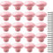 ZESLIV 20 Stk Möbelknöpfe 38mm Rosa bunte Möbelgriffe Keramik Schubladenknopf Schrankgriff Möbelknopf Kinderzimmer Möbelknauf
