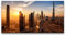 Paul Sinus Leinwandbild 120x60cm Dubai Wolkenkratzer Burj Khalifa Sonnenuntergang Hochhäuser