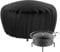Fire Pit Covers Waterproof Round Fire Pit Cover 80cm Anti-UV Firepit Cover