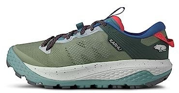 Karhu Ikoni Trailrunning-Schuh für Damen, Ölgrün/Mineralblau, 40 EU